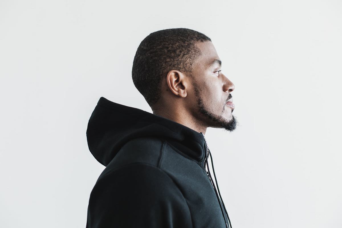 Nobull Arctic Zip-up Men's Jackets Black | Australia (IK9230)